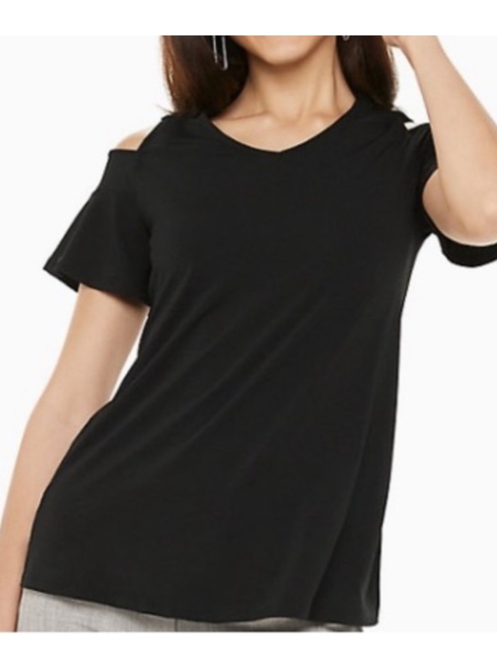 Elle black top NWT
